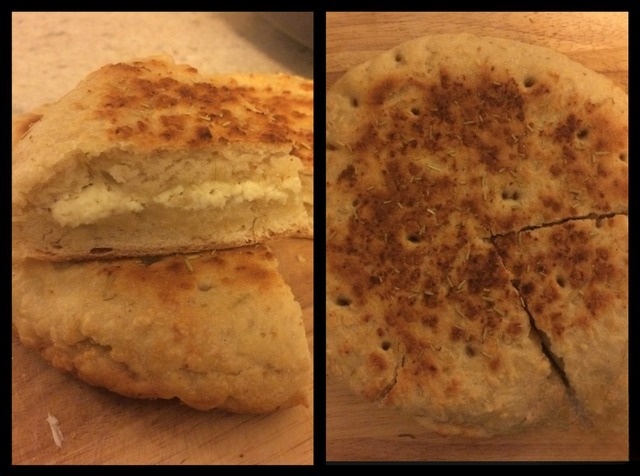 Домашний хлеб с сыром