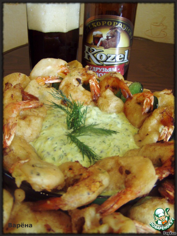 Fried shrimp 