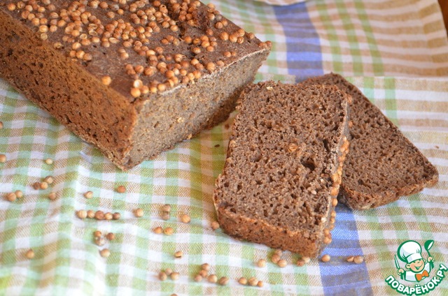 Borodinsky bread for the Soviet GOST