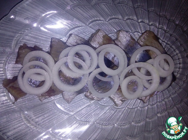 Appetizer of herring 