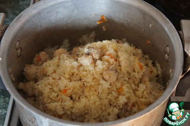 Fish pilaf