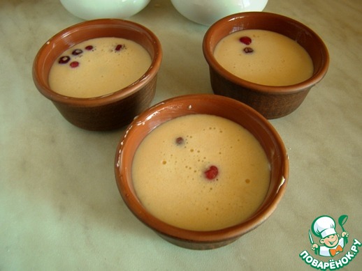 Clafoutis with berries