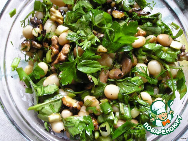 Lean green salad