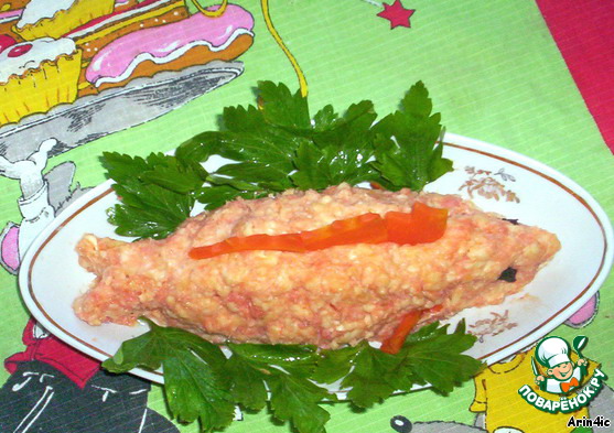Закусочный сыр из рыбы
