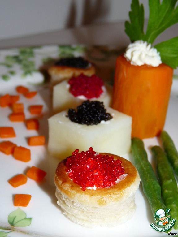 Fantasy about the mini-tartlets