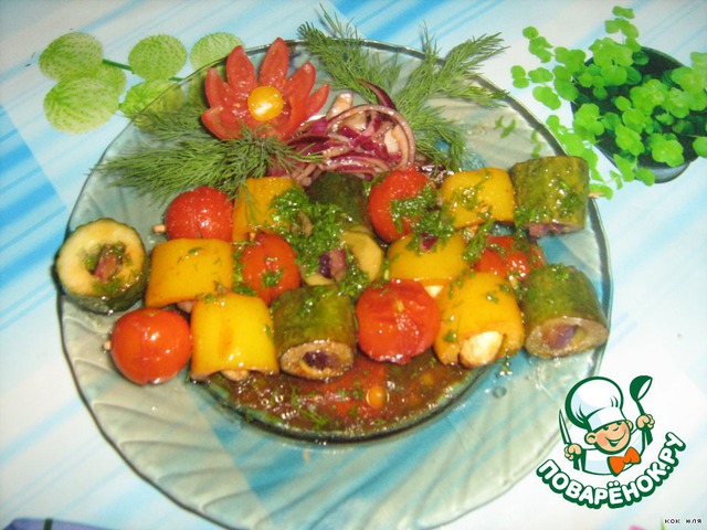 Овощной шашлычок 