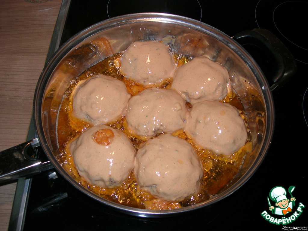 Cutlets in batter