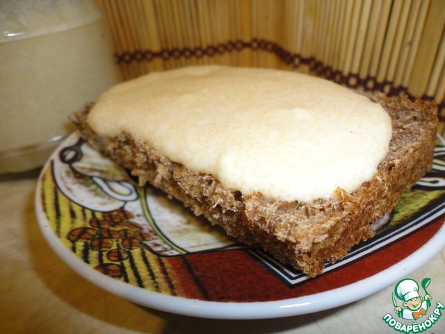 Capelin ROE in cream-cheese sauce