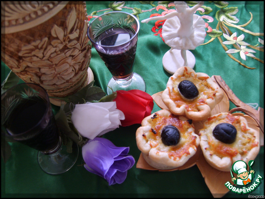 Tartlets with onion