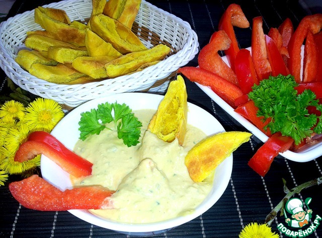 Hummus from chickpeas