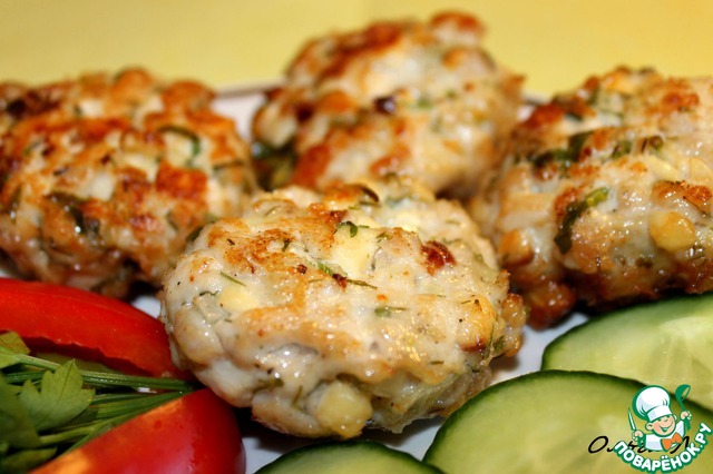 Chopped chicken cutlets