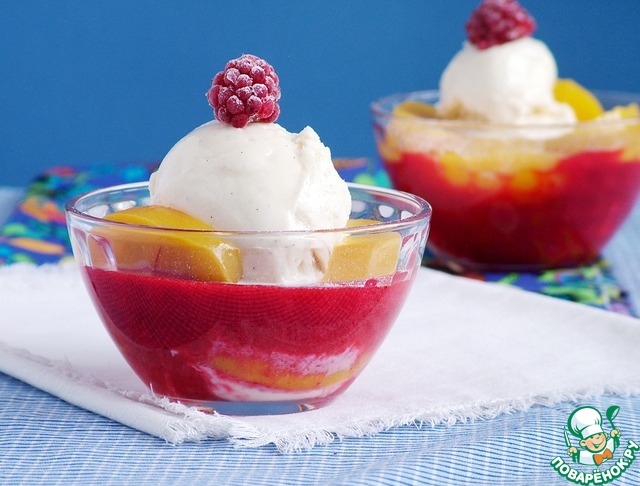 Peach Melba