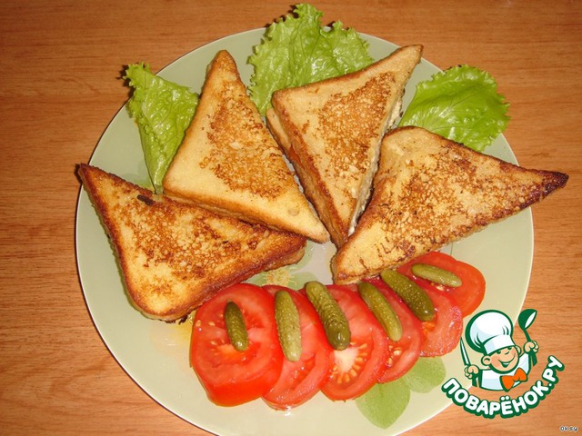 Сэндвичи из французских тостов