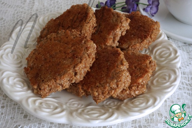 Cottage cheese and banana cakes without flour and sugar