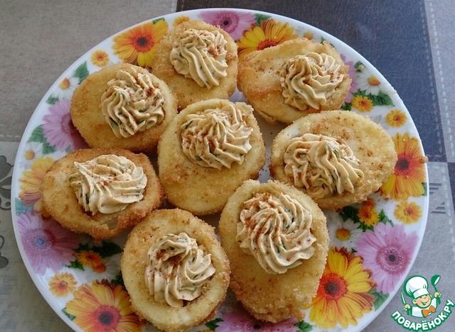 Eggs in batter