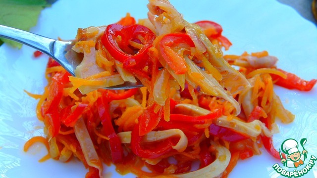 Squid in Korean
