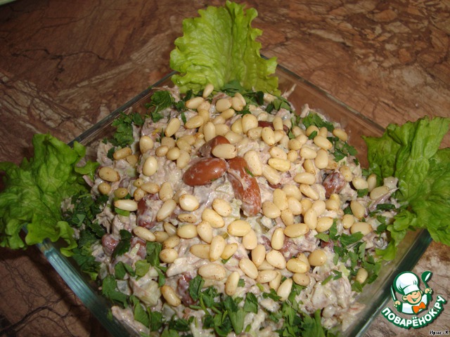 Meat salad 