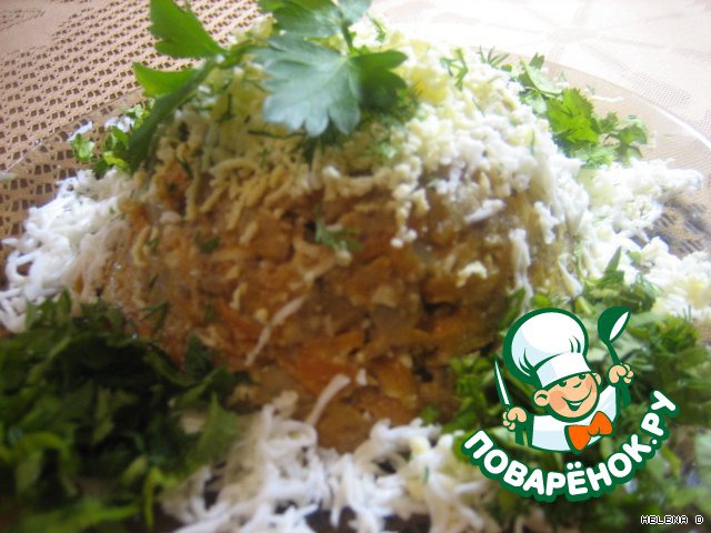 Appetizer of liver 