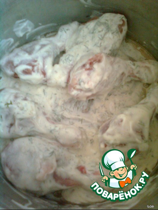 Chicken in a pressure cooker