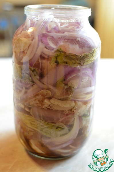 Pickled carp