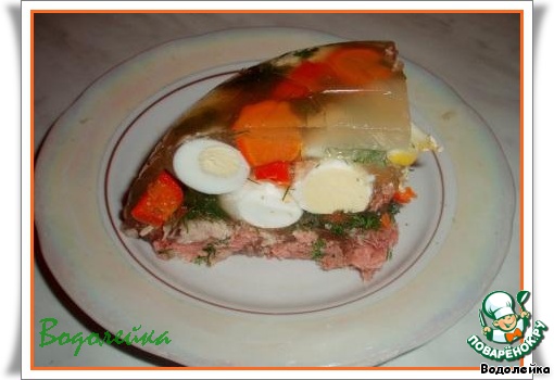 Jellied quail eggs