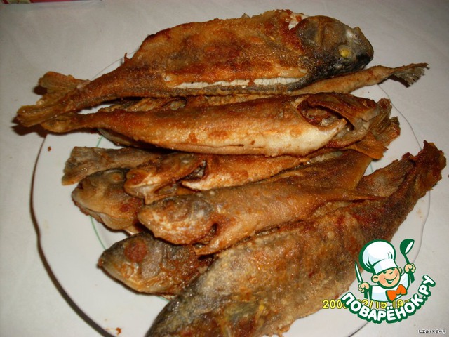 Fried perch