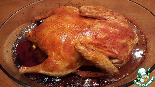 New year's baby duck in soy sauce