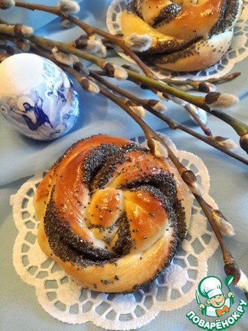 Poppy seed buns