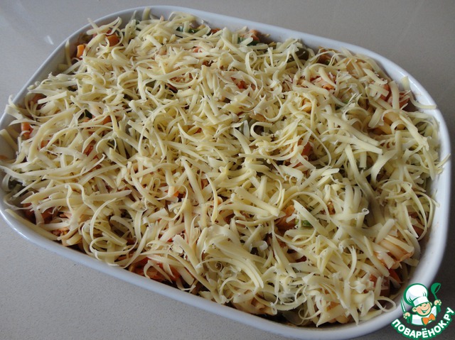 Casserole of vermicelli