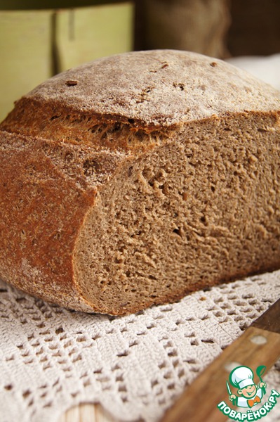 Bread with flax meal