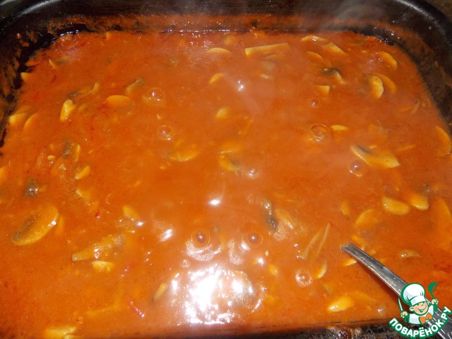 Mushroom goulash