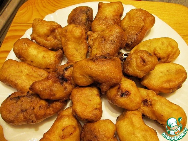 Herring in batter