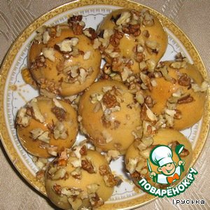 Cookies with dried apricots