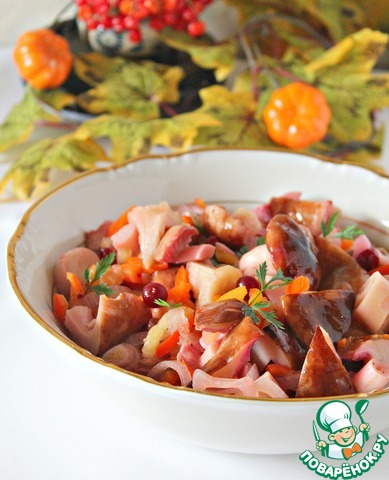 Mushroom salad 