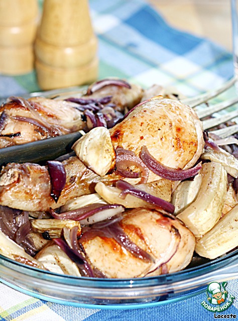 Chicken with fennel