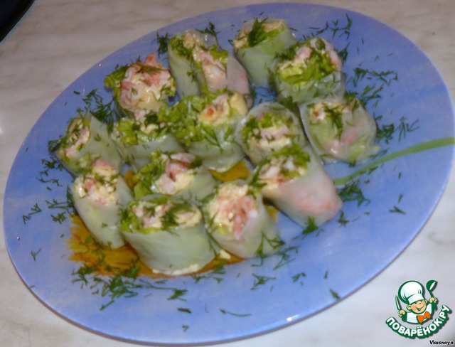 A La rice paper rolls 2