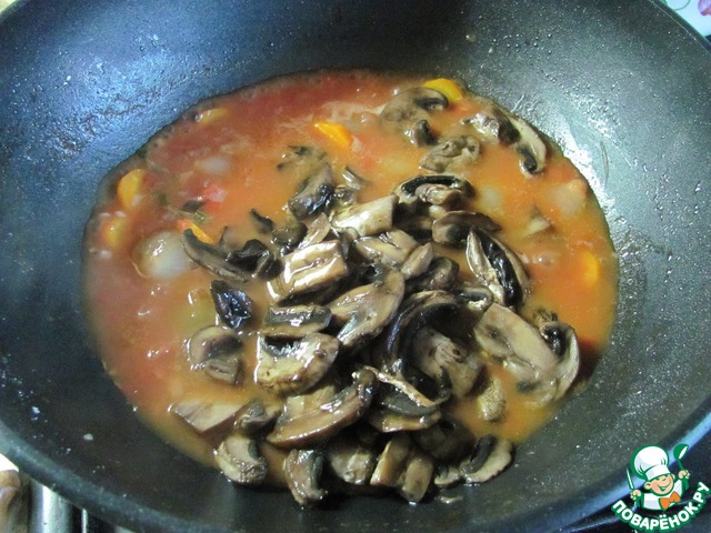 Mushroom Bourguignon