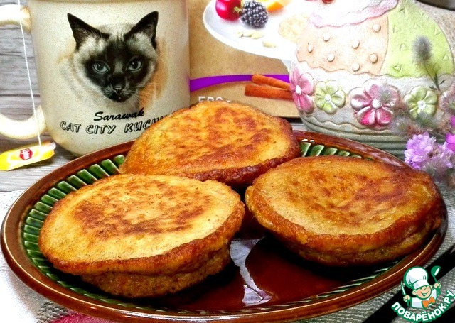 Zucchini oatmeal batter