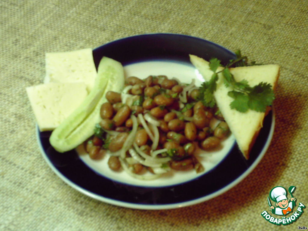 Circa, simple bean salad
