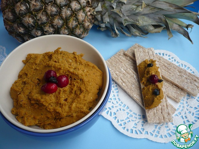 Pate of lentils and walnuts