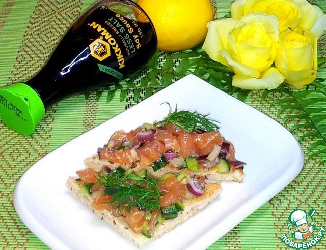 Salmon tartare