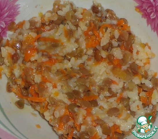 Lentil-rice pate