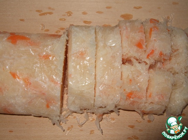 Sauerkraut with fillers
