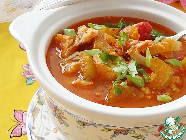 Fish stew in the Mediterranean