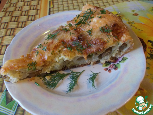 Casserole with dumplings