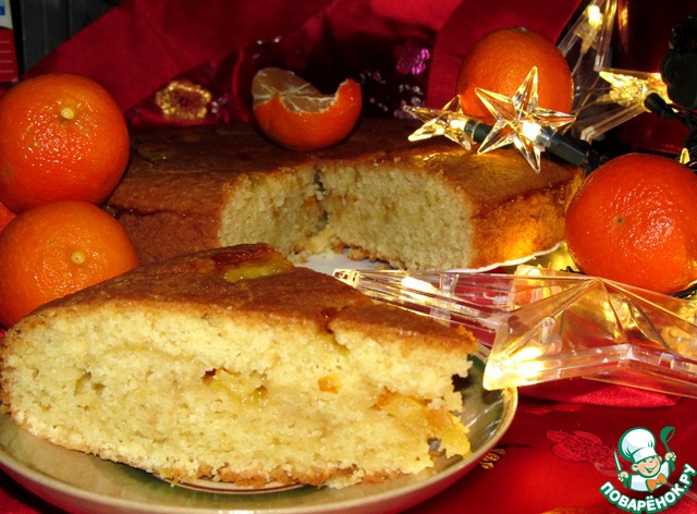 Almond orange cake