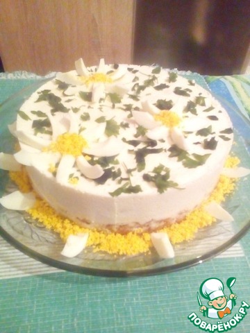 Сливочно-закусочный торт 