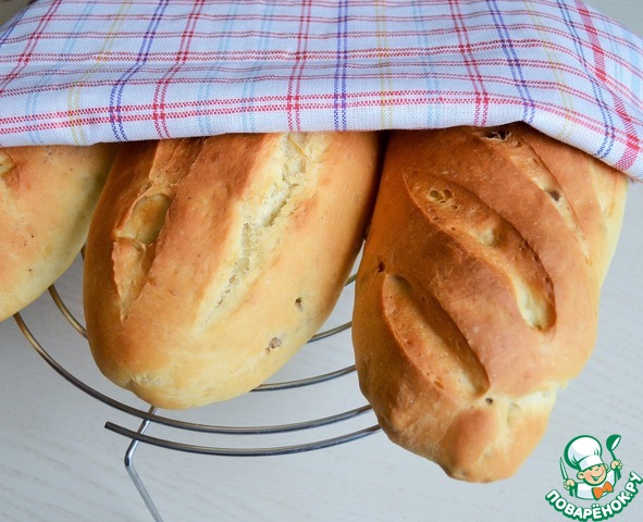 Butter loaves with bran