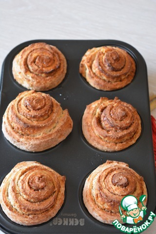 Buns with the aroma of gingerbread