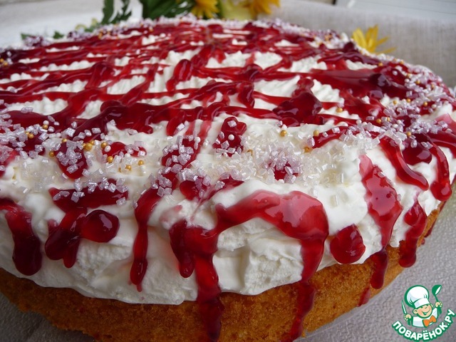 Cherry-lime cake